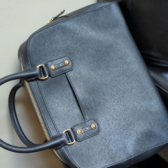 Michael Kors Saffiano black leather satchel - Picture 5 of 7